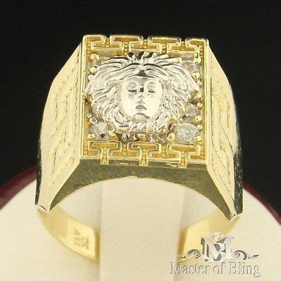 versace gold pinky ring|Versace jewelry real gold.